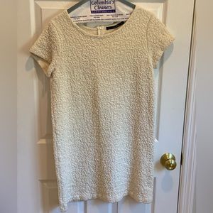Zara Knit winter white dress